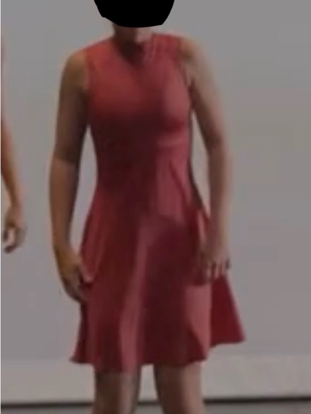 Red/pink dance costume dress - Picture 3 of 3